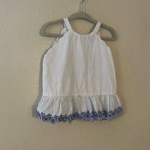 Janie & Jack scalloped tank Top